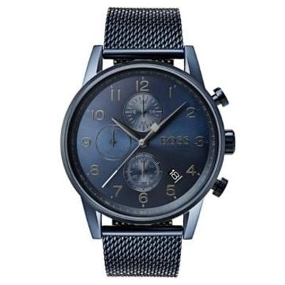 hugo boss men's navigator chronograph watch