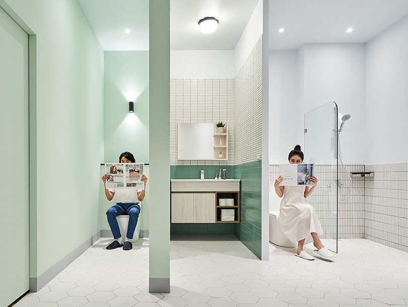 三分離衛浴為新世代衛浴空間設計的趨勢。