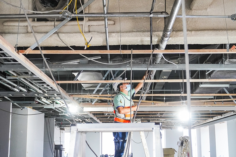 遠雄建設 | 台北辦公室工程（裝修與修繕工程監造）| 天工工務所