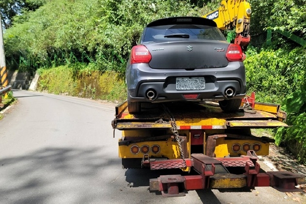 新竹縣市道路救援一哥拖吊（交通部特約拖救車）提供