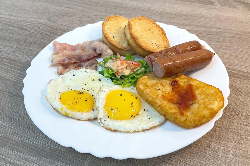 全天候美式早午餐 (All Day American Breakfast)，圖片由洛克特餐酒館提供