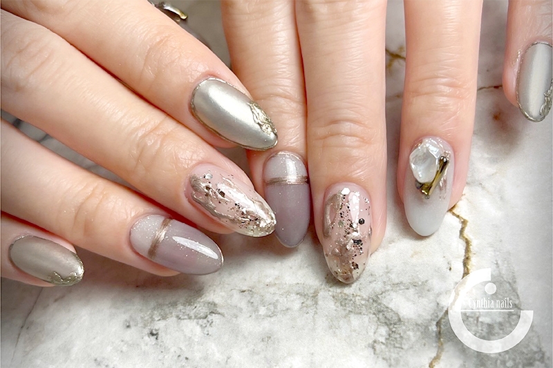 由Cynthia nails莘西亞藝術美甲spa提供