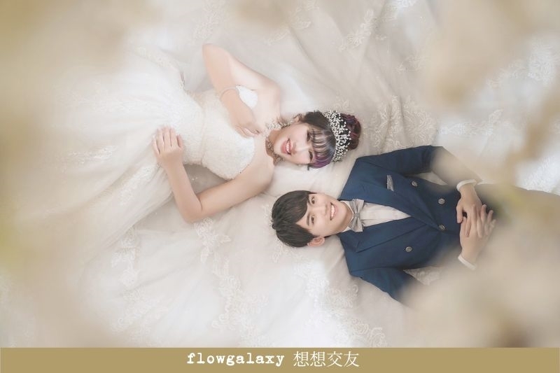 成功結婚案例，圖片由flowgalaxy想想交友提供