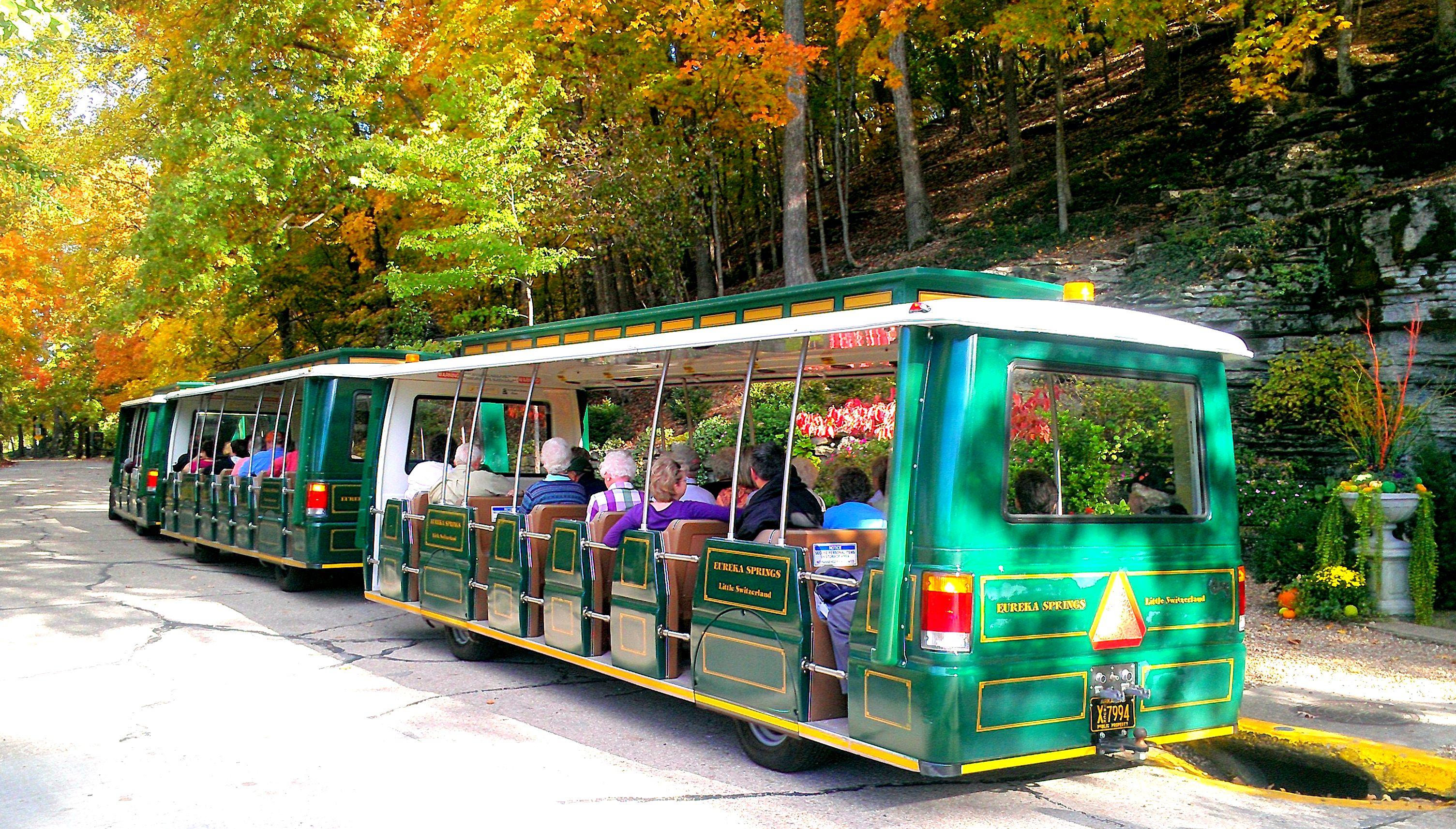 Eureka Springs Historic District Tram Tours in Eureka Springs Eureka