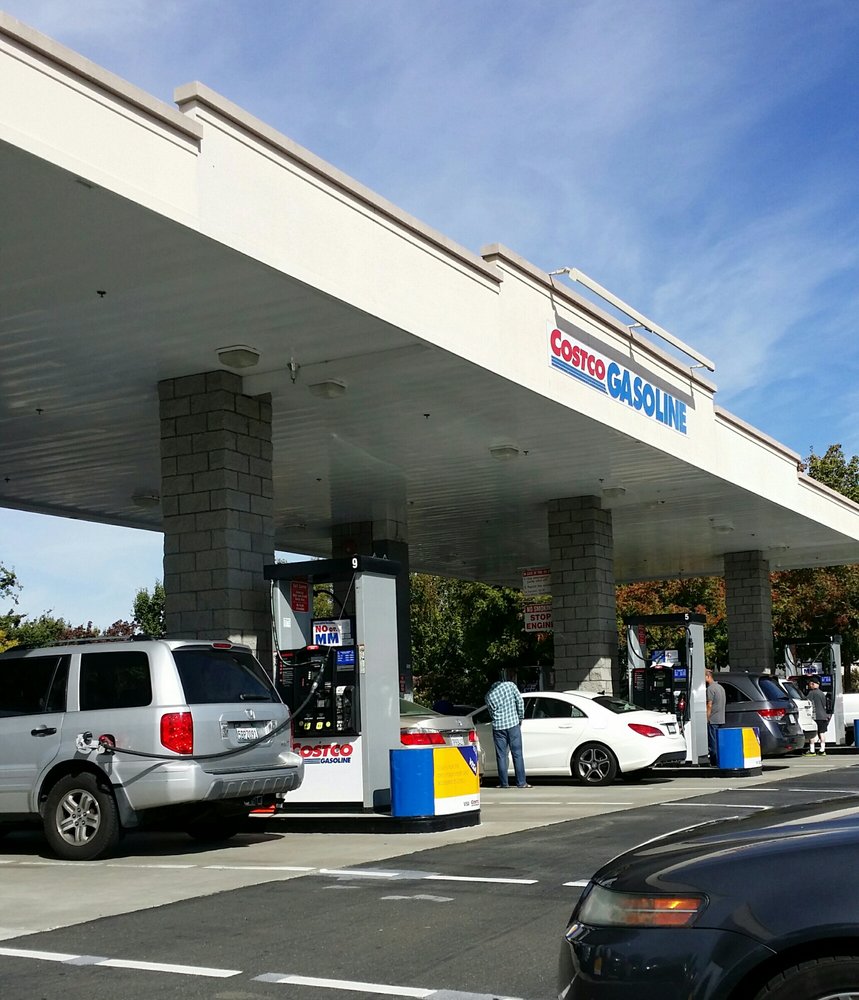 what time costco gas station open today