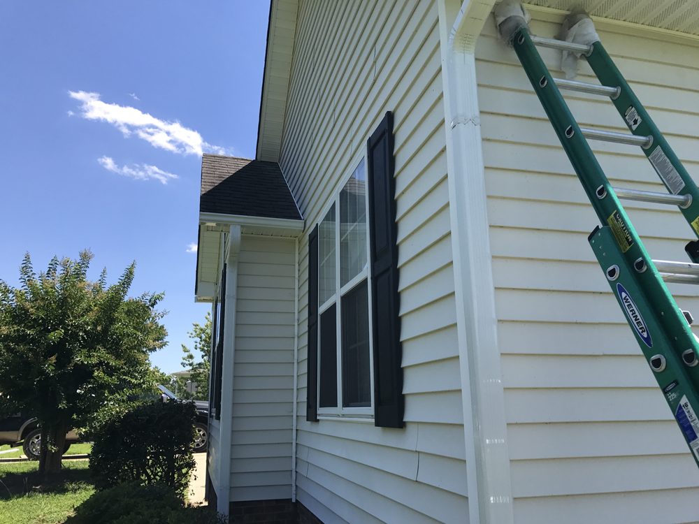 seamless gutter installation smithfield nc