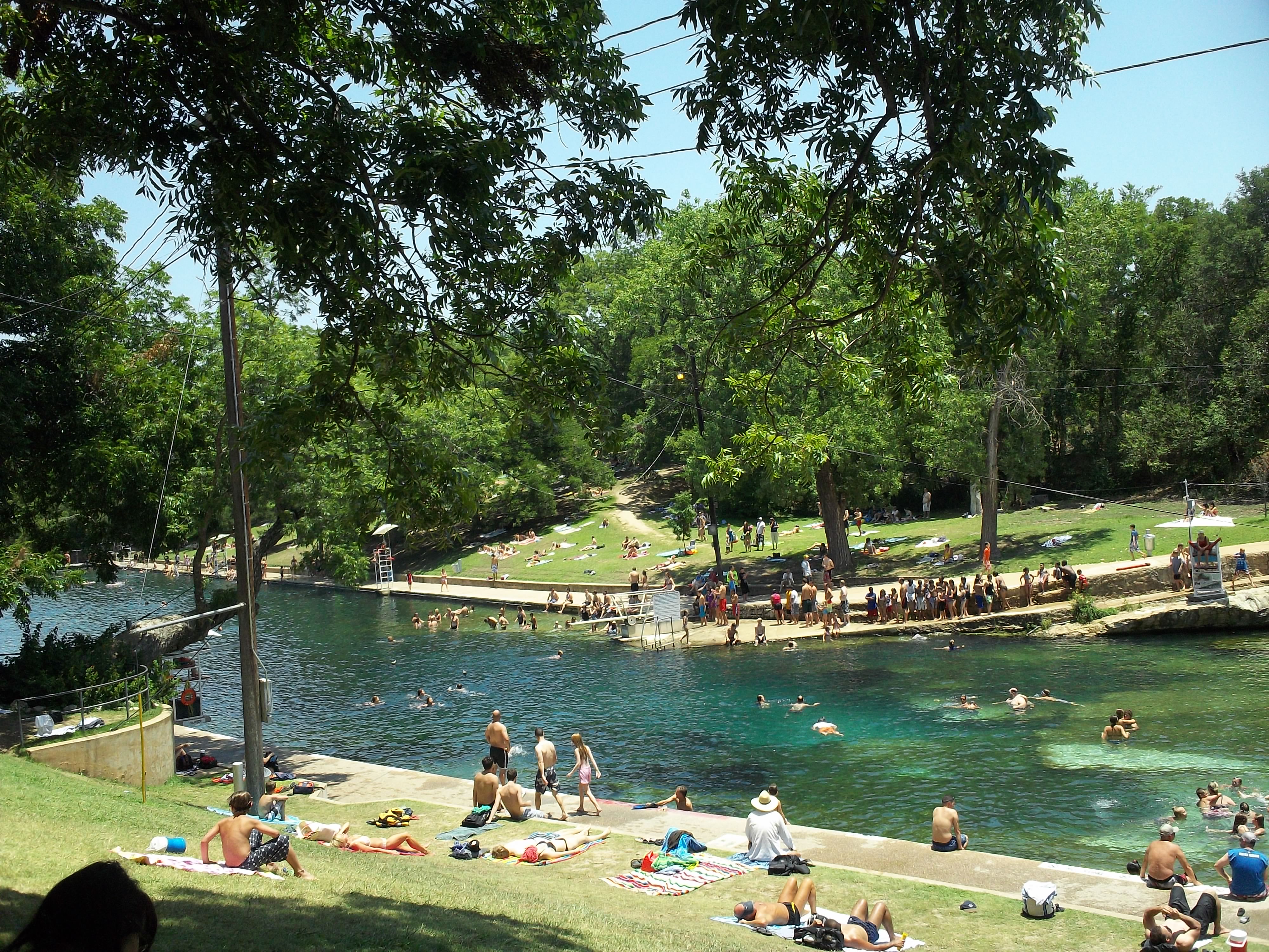 Barton Springs Pool in Austin | Barton Springs Pool 2201 Barton Springs