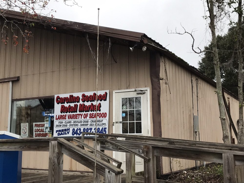 Carolina Seafood Retail Market in McClellanville Carolina Seafood