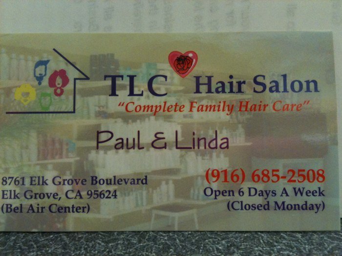 Tlc Hair Salon in Elk Grove Tlc Hair Salon 8761 Elk Grove Blvd, Elk