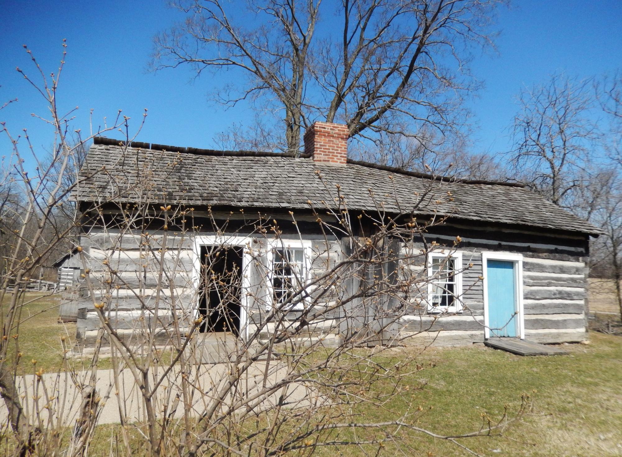 lincoln log cabin