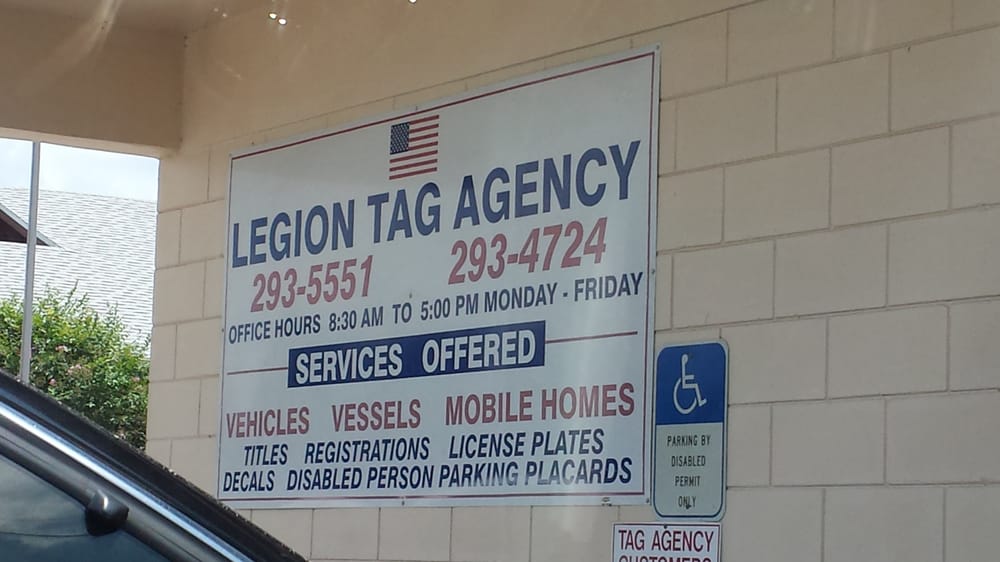 Legion Auto Tag Agency in Winter Haven Legion Auto Tag Agency 300