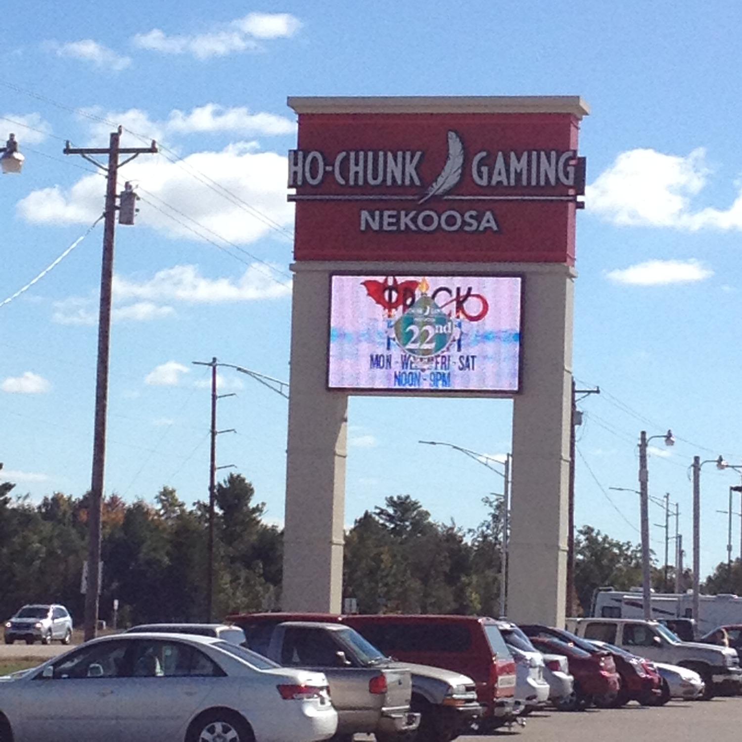 casino in nekoosa gas station