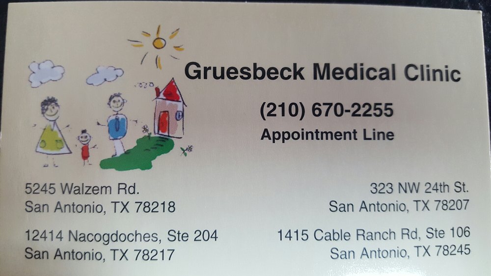 Gruesbeck, Clay Dr - Gruesbeck Medical Clinic in San Antonio