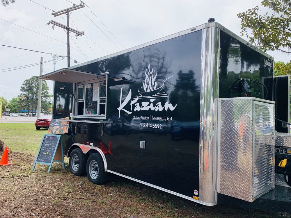 Krazian food truck