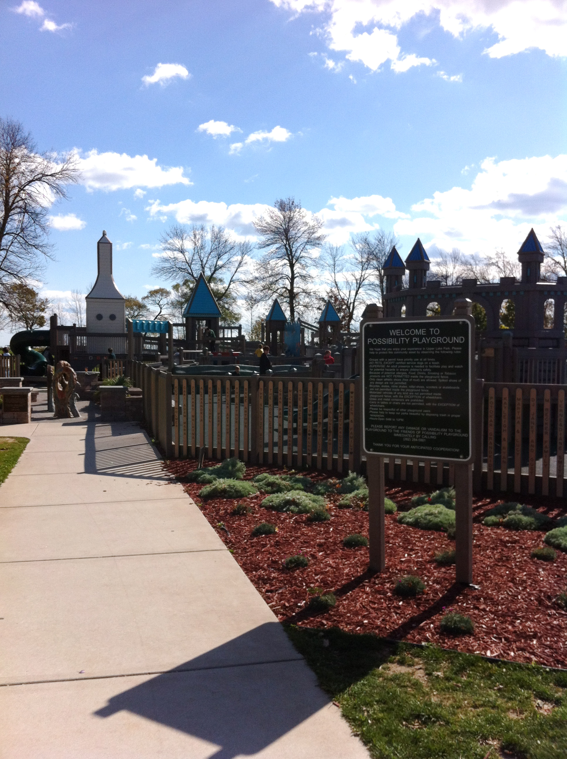 Web upper lake park, 498 n lake st, port washington, wisconsin 53074, united states. Possibility Playground in Port Washington Possibility Playground