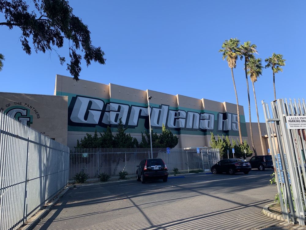 Gardena High School in Gardena Gardena High School 1301 W 182nd St