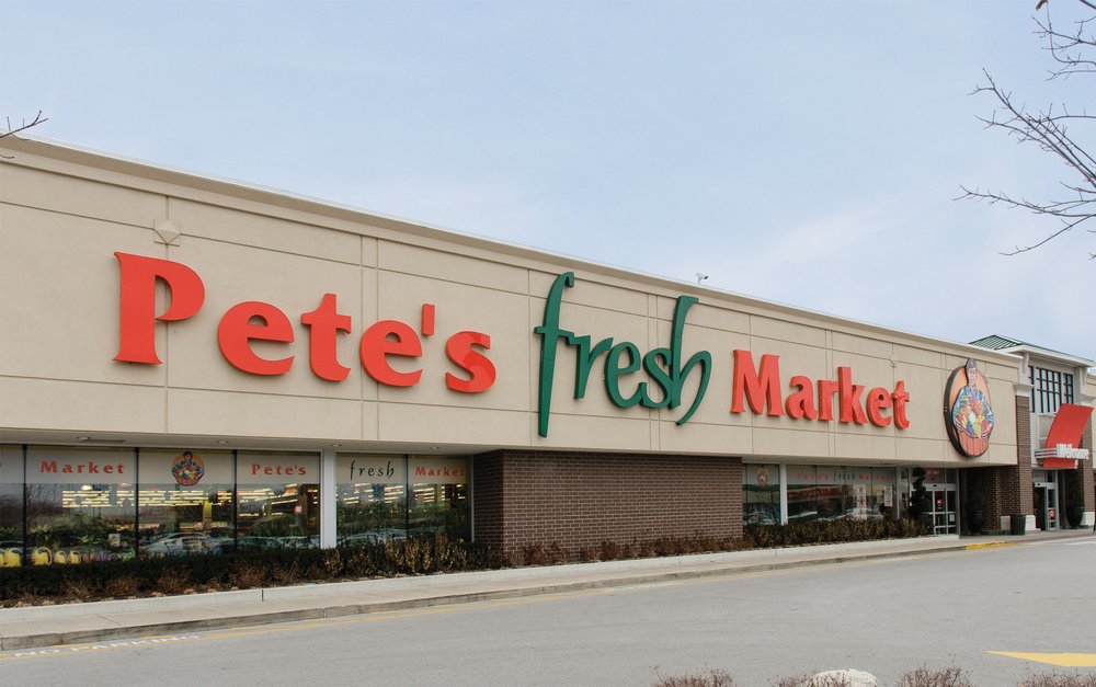 Pete's Fresh Market in Calumet City | Pete's Fresh Market 1968 Sibley