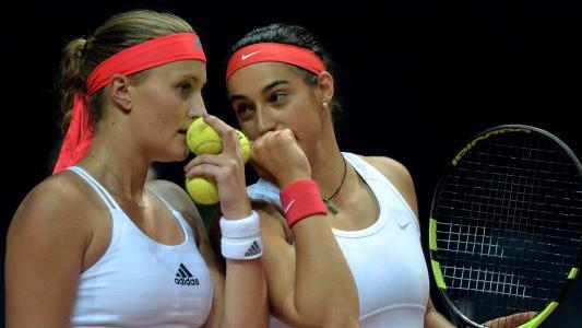 Garcia et Mladenovic sacrées en double à Madrid