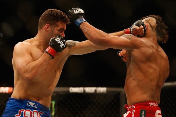 Chris Weidman acabou com Belfort em um round - Reprodução UFC