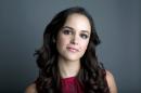 In this Oct. 22, 2014 photo, actress Melissa Fumero poses in New York to promote her Fox comedy series "Brooklyn Nine Nine." (Photo by Amy Sussman/Invision/AP)