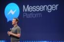 El CEO y fundador de Facebook Mark Zuckerberg presenta una nueva plataforma de Messenger, el 25 de marzo de 2015 en San Francisco