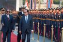 En Egypte, François Hollande juge que «les droits de l'Homme, une façon de lutter contre le terrorisme»