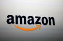 El logo de Amazon el 6 de septiembre de 2012 en Santa Monica, California
