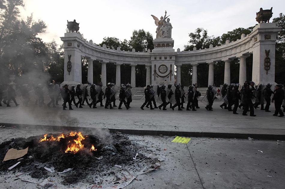 MÉXICO, D.F.- Protest/Manifestación-DF