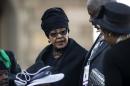 Winnie Mandela attends the inauguration ceremony of South African President Jacob Zuma at the Union Buildings in Pretoria