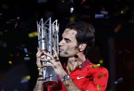 Roger Federer, campe&oacute;n en Shanghai