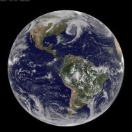 Imagen de archivo de la Tierra vista desde un satélite, mar 31 2014. Científicos de todo el mundo se reunieron esta semana para decidir si poner fin a la época del Holoceno después de 11.700 años y comenzar una nueva era geológica llamada Antropoceno, a fin de reflejar el profundo impacto de la humanidad en el planeta. REUTERS/NASA/Handout via Reuters IMAGEN DE TERCEROS, SOLO PARA USO EDITORIAL
