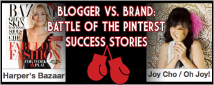 Blogger vs. Brand – Battle of the Pinterest Success Stories image HB VS OJ 1024x411