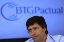 Esteves, CEO Brazilian BTG Pactual bank is pictured   during an interview in Sao Paulo