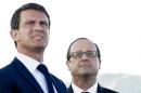 Les cotes de confiance de Hollande et Valls continuent de dégringoler