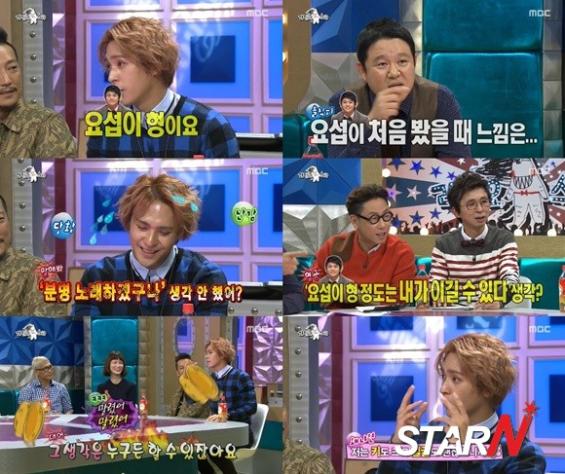 「Radio Star」孫東雲「BEAST人氣第一位是？梁耀燮」