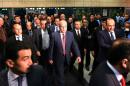 Le Premier ministre egyptien Chérif Ismaïl au Caire, le 29 mars 2016