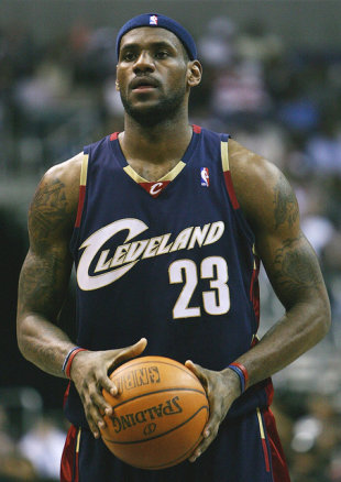 LeBron James, Cleveland Cavaliers On The Rise image lbj