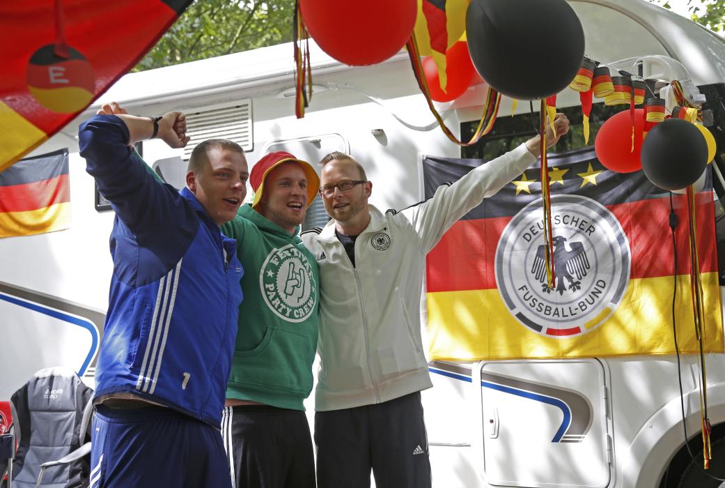 Football Soccer - Euro 2016 - German supporters