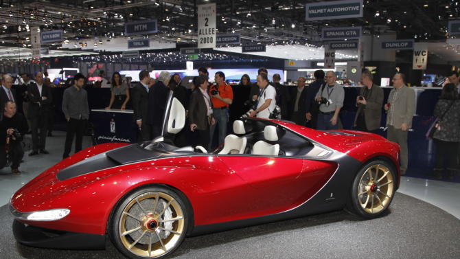 Pininfarina Sergio concept roadster