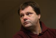 Belgian Frank Van Den Bleeken, a convicted serial rapist, attends a hearing to determine if he will be allowed to be euthanised, at the Court of Brussels on November 25, 2013