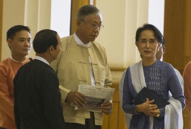 Birmanie: Htin Kyaw, proche de Aung San Suu Kyi, élu président