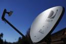 DirecTV satellite dish is seen on a residential home in Encinitas, California