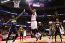 LeBron James #23 de los Cleveland Cavaliers en un encuentro ante los Indiana Pacers el 29 de febrero de 2016 en Cleveland