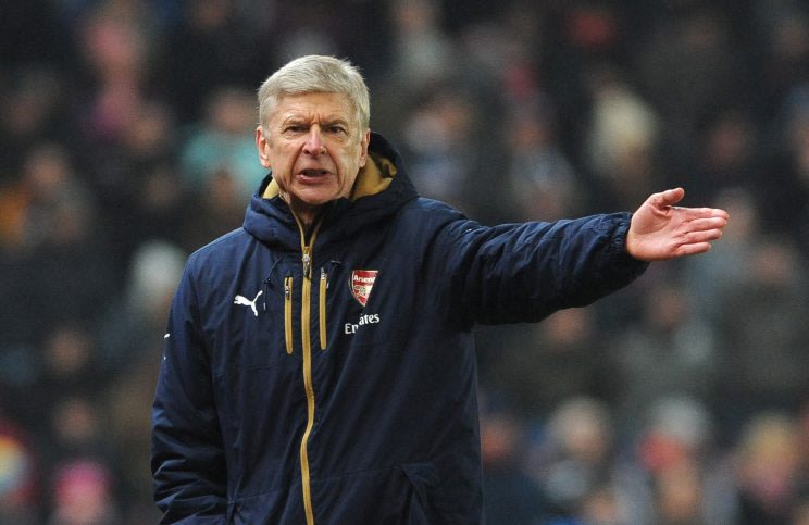 Arsenal manager Arsene Wenger during the English Premier League soccer match between Stoke City and Arsenal at the Britannia Stadium, Stoke on Trent, ...