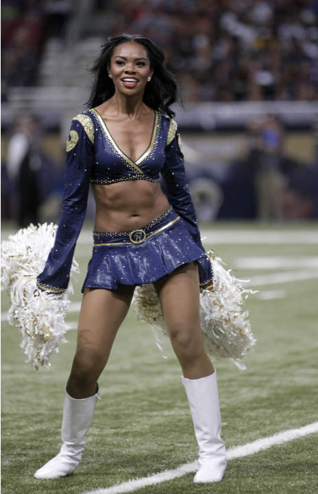 Rams cheerleaders