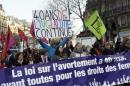 Loi Veil: manifestation à Paris pour le droit des femmes et l'IVG