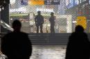 German police secure the main train station in   Munich