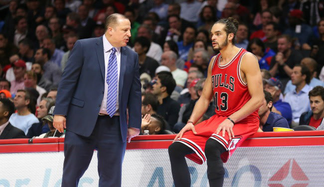 Tom Thibodeau And The Timberwolves Are Reportedly Targeting Joakim Noah In Free Agency