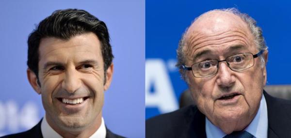 Português Luis Figo vai concorrer à presidência da Fifa - Yahoo Esportes