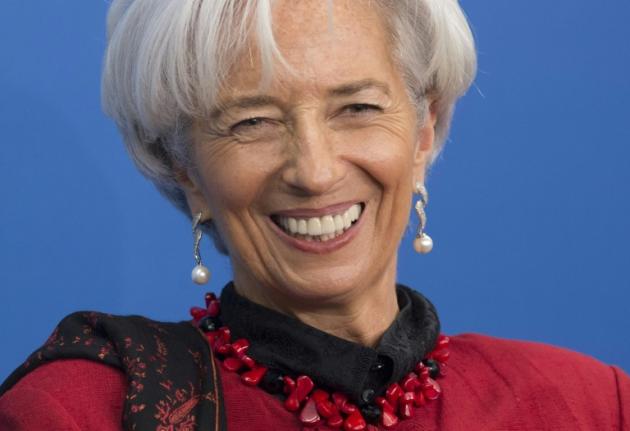 Christine Lagarde le 9 avril 2015 à Washington